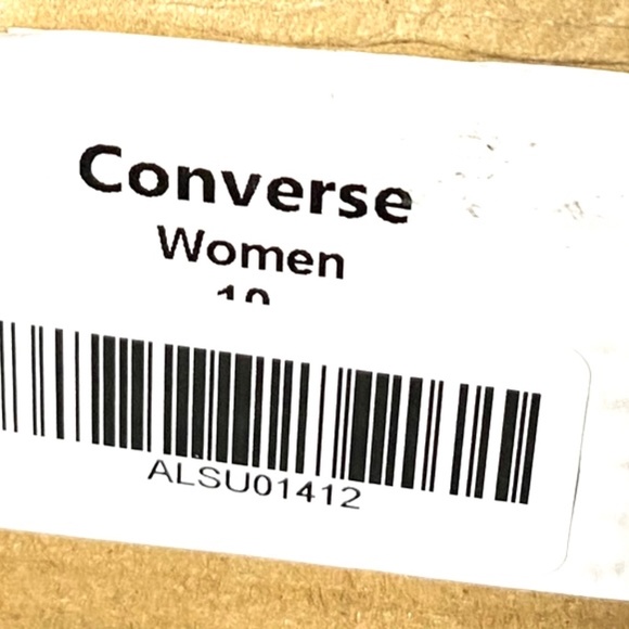 Converse Ctas Lugged Shoes Canvas Women Black White Casual Custom 571211C-WTBLBL - Picture 6 of 7